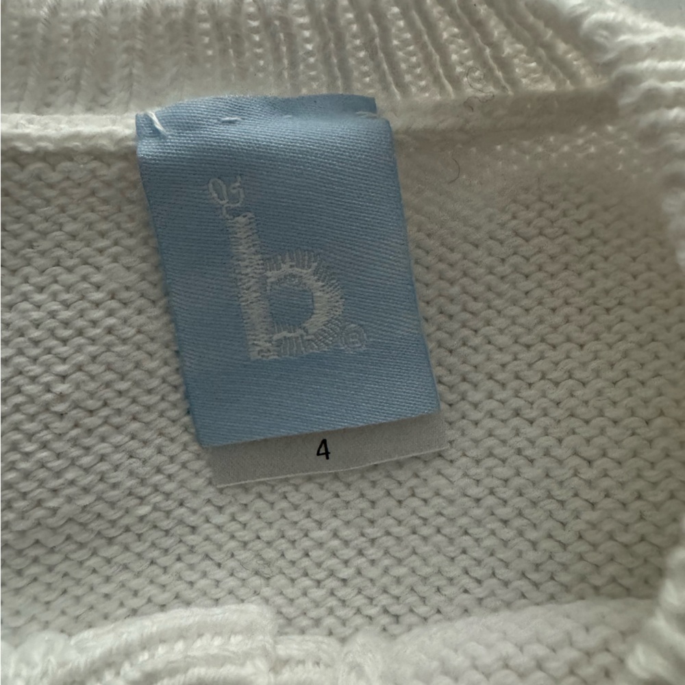 Bella Bliss Boys Knit Airplane Cardigan Sweater - Size 4T - Picture 4 of 5